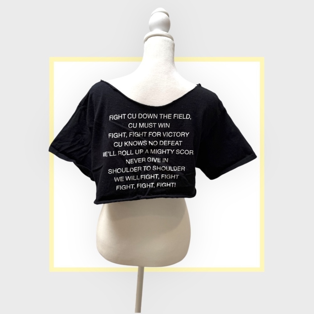 University of Colorado Boulder Croped T-shirt - Picture 2 of 2